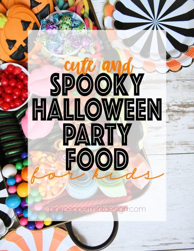 Spooky halloween party food