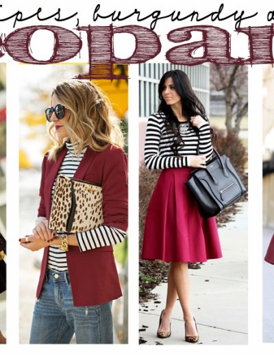 Stripes burgundy and leopard featured copy