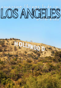 Things to do in los angeles with kids