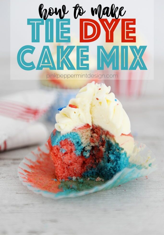 Tie dye cake mix 11