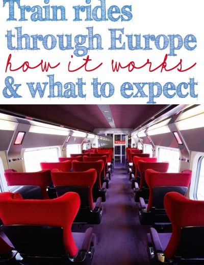 Train rides through europe 1