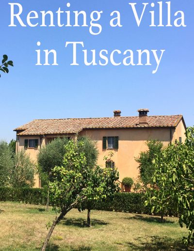 Tuscan villa rentals