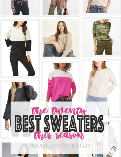 twenty best sweaters this season