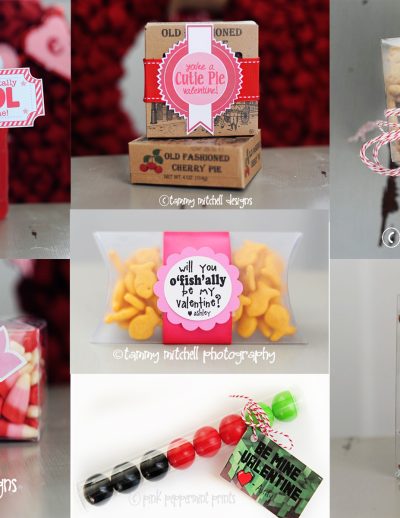Valentine collage header