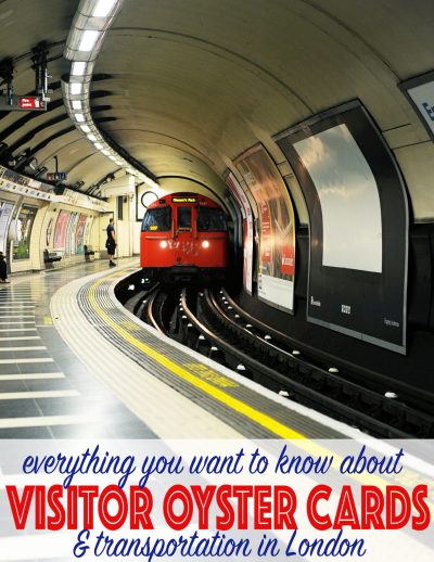 Visitor oyster cards