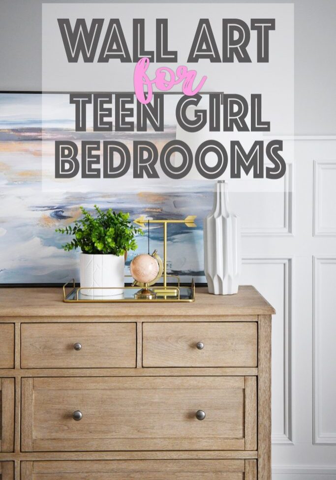 Wall art for teen girl bedrooms
